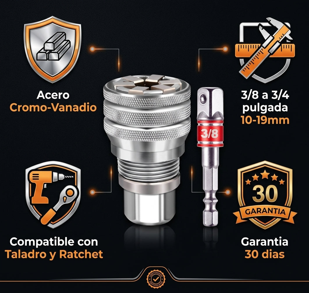 Acero Cr-V · Garantía 30 días