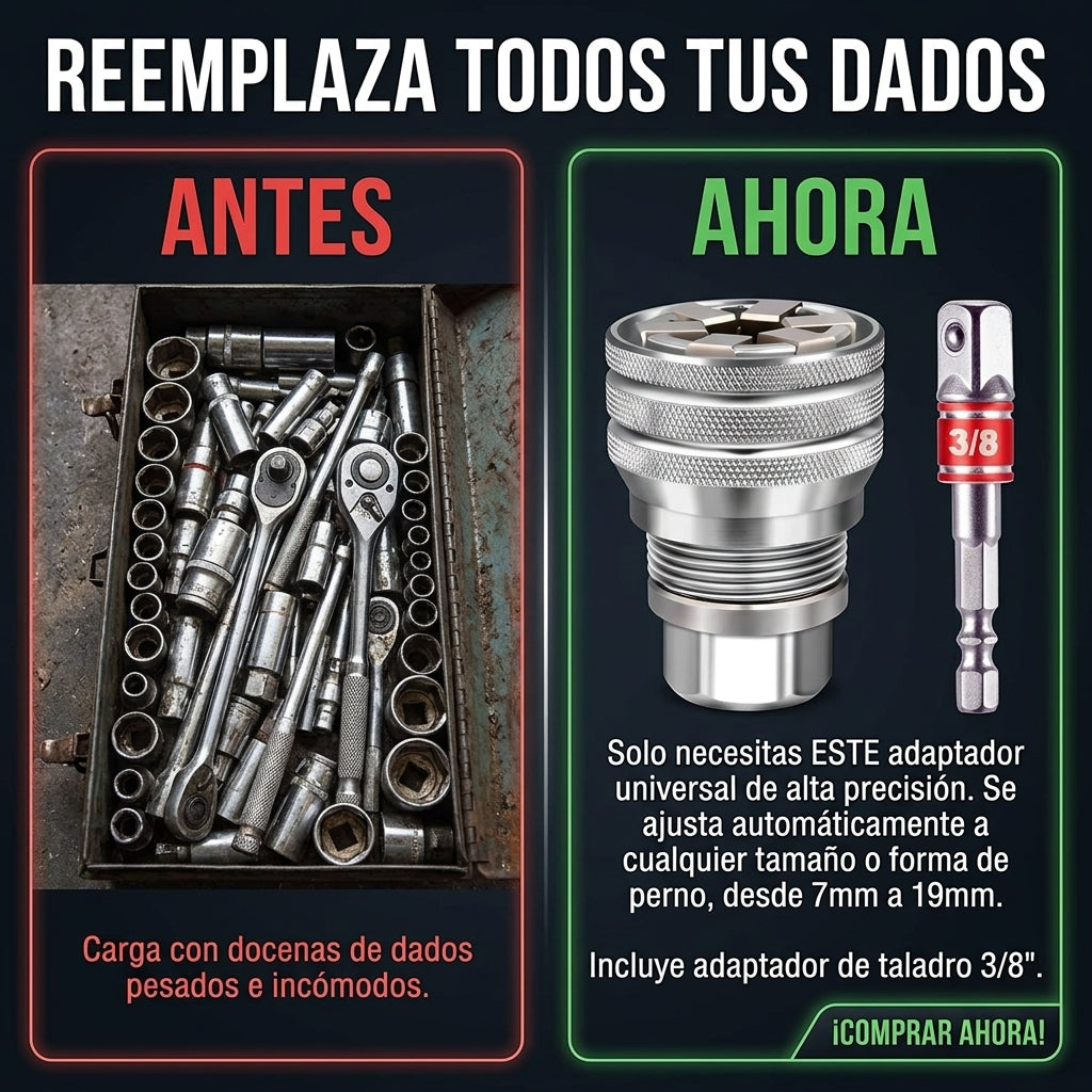 Antes y ahora — reemplaza todos tus dados
